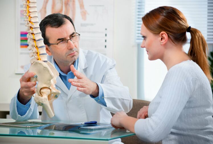 Diagnosis of osteocondrosis